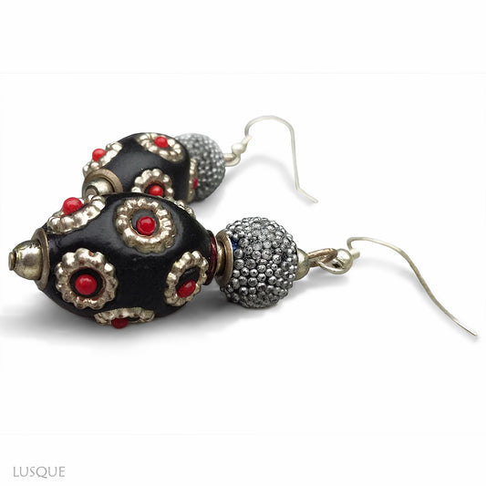 Kashmiri Bead Earrings